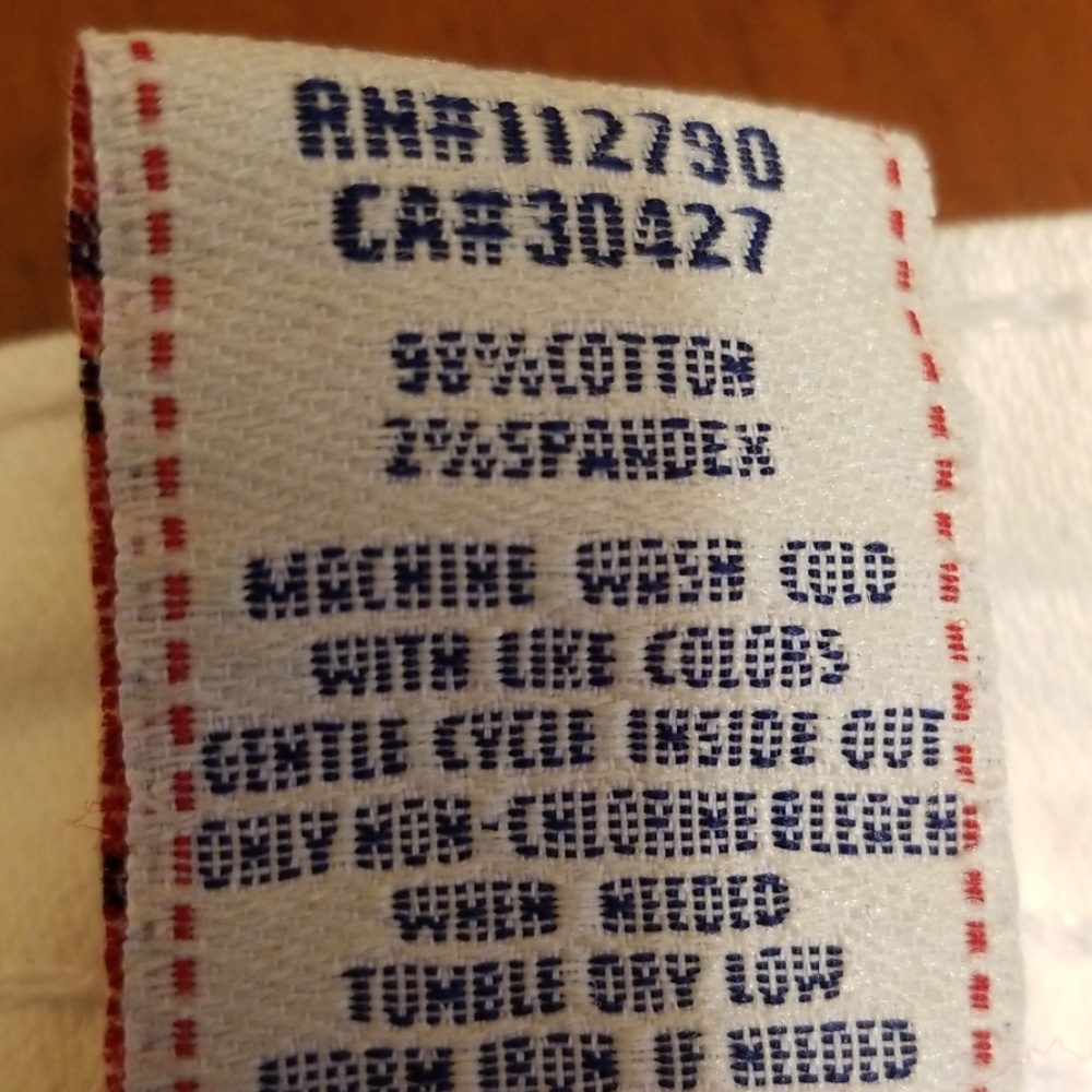 True Religion white embroidered skinny Jean Z414 - Picture 6 of 8